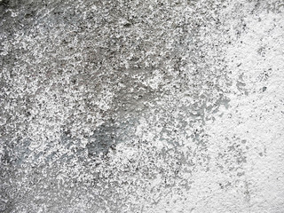 Texture of weathered white painted concrete surface. Stone background for design. 