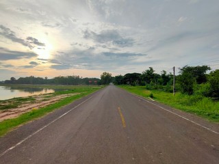 Fototapeta premium road to the sky