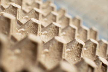 cardboard texture with packaging from eggs