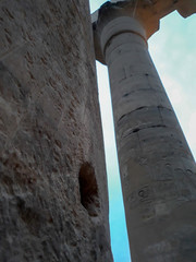 ruins of an ancient roman temple in Luxor