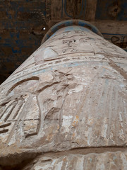 ancient egyptian obelisk in luxor egypt