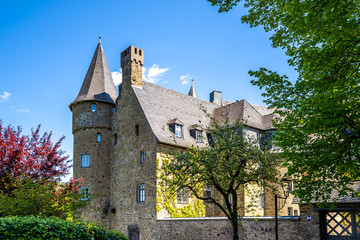 Fototapeta na wymiar Schloss, Herborn, Hessen, Deutschland 