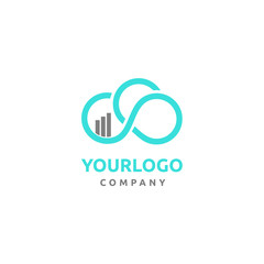 CLOUD LOGO COMPANY VECTOR