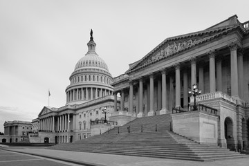 United States Capitol Building - Washington D.C. United States of America - obrazy, fototapety, plakaty