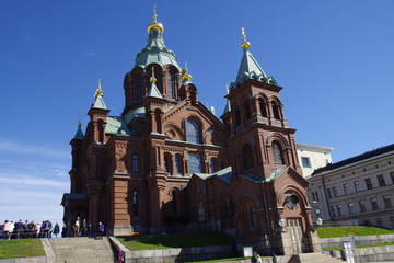 Fototapeta na wymiar St Michael Kirche Turku, Finnland
