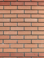 reddish brown new brick wall seamless pattern background