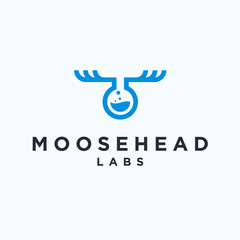 moose lab logo. moose icon