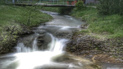 waterfall in the forest