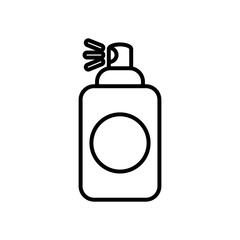 spray can icon, line style