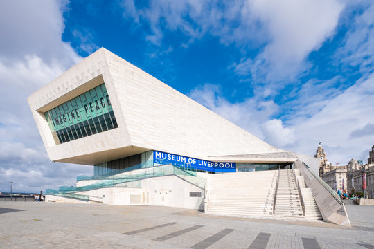 The Museum of Liverpool on a summer day
