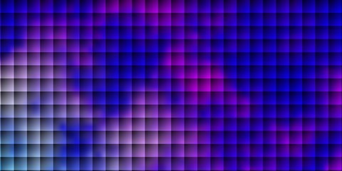 Light Pink, Blue vector pattern in square style.