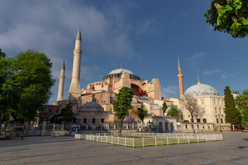 Hagia Sophia Museum in Sultanahmet, Istanbul, Turkey