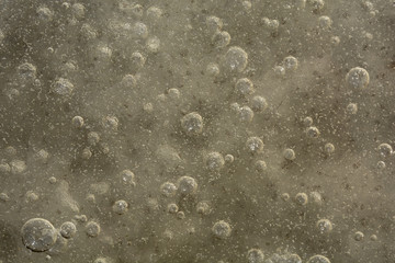 Frozen texture close-up for background or wallpaper