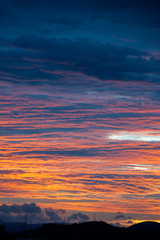 Variety of clouds