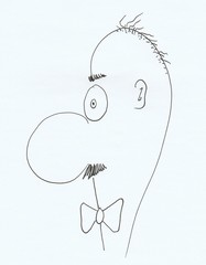 Caracitures of different character types of people