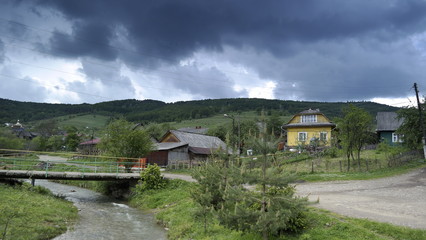 village in the mountains
