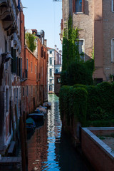 Venice canal. A romantic place in the heart of Venice.