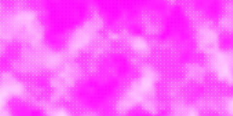 Light Pink vector layout with circle shapes. Colorful illustration with gradient dots in nature style. Pattern for business ads.