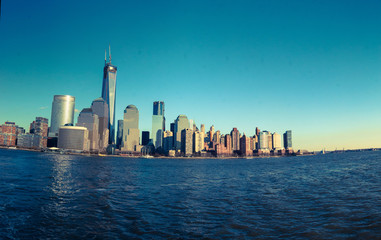 Obraz premium Panorama of Manhattan