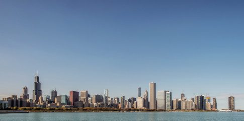 City of Chicago Panoramic Skyline