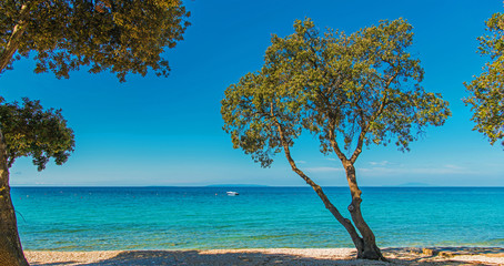 Scenic Sunny Croatian Sea Front