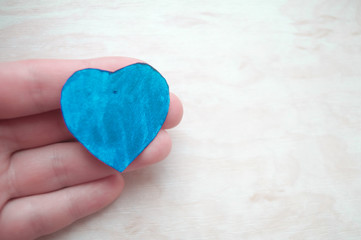 Fototapeta premium heart in hands