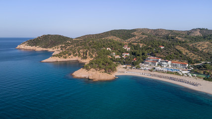 Fototapeta na wymiar Tripiti beach. Thassos island, Greece
