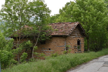 Fototapeta na wymiar old house Stara Planina Serbia