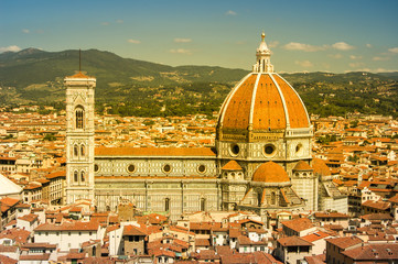 Fototapeta na wymiar Duomo in Florence, Italy 
