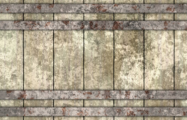 wood barrel template