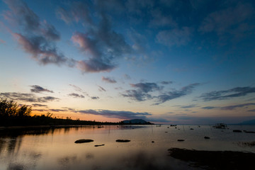 Sunset on Mot Island Phuquoc