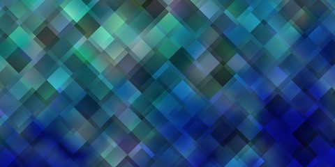 Light BLUE vector pattern in square style.