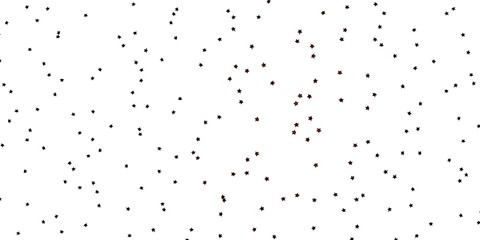 Dark Red vector texture with beautiful stars. Colorful illustration with abstract gradient stars. Theme for cell phones.