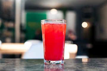 Strawberry Lemonade Summer Drink
