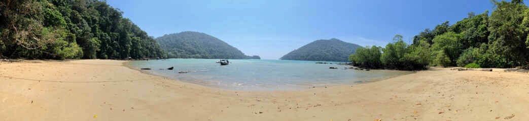 panoramic view of the sea.thailand