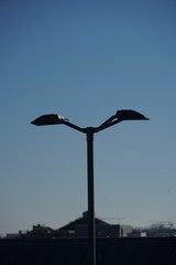 Old lamps along the way, which are still in operation today