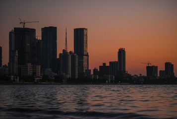 Urban Jungle, Tall towers, Beautiful evening,
Beautiful skyline Mumbai city, Maharashtra India