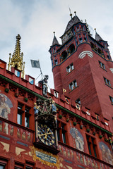 Obraz premium The Basel Town Hall, Basel Switzerland
