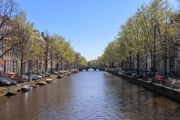 canal in amsterdam