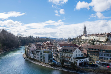View on Bern city, Switzerland