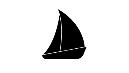 boat icon, boat icon, in trendy flat style isolated on white background