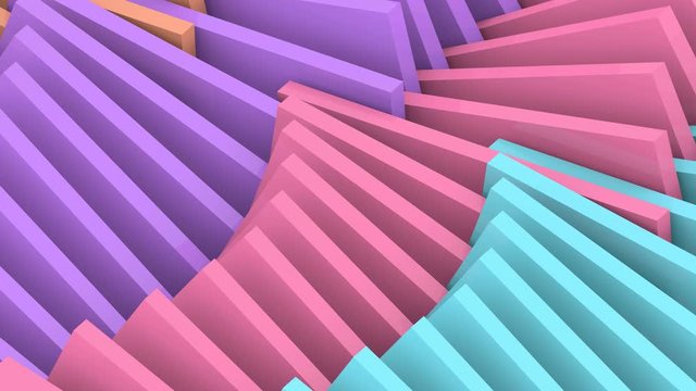 Abstract vector geometric pattern design in Neo Geo style