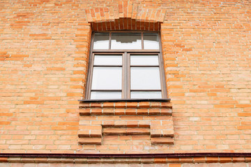  Fragment of an old brick building