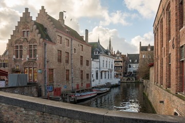 The medieval city of Bruges is one of the most visited places in Belgium. The historic city has a lot of cultural heritage,. the historic city center is in its entirety a UNESCO World Heritage Site.