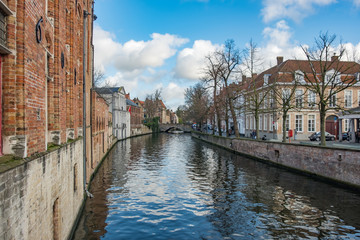 The medieval city of Bruges is one of the most visited places in Belgium. The historic city has a lot of cultural heritage,. the historic city center is in its entirety a UNESCO World Heritage Site.
