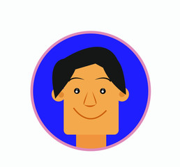 Fototapeta premium male hair styles vector illustration. eps10.