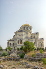 Fototapeta na wymiar St. Vladimir's Cathedral (Sevastopol) 