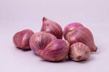 garlic on a wooden board