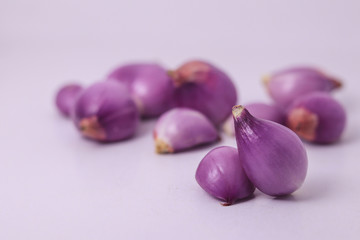 fresh purple onion