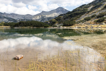 Fototapeta na wymiar Landscape of Muratovo lake at Pirin Mountain, Bulgaria